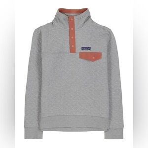 W's Organic Cotton Quilt Snap-T Pullover Sweatshirt from Patagonia